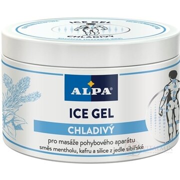 ALPA ICE GEL CHLADIVÝ masážny 1x250 ml obrázok