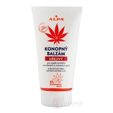 ALPA KONOPNÝ BALZAM hrejivý 1x150 ml obrázok