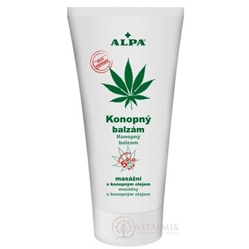 ALPA KONOPNÝ BALZAM masážny s konopným olejom 1x150 ml obrázok