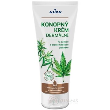 ALPA KONOPNÝ KRÉM dermálny 1x100 ml obrázok