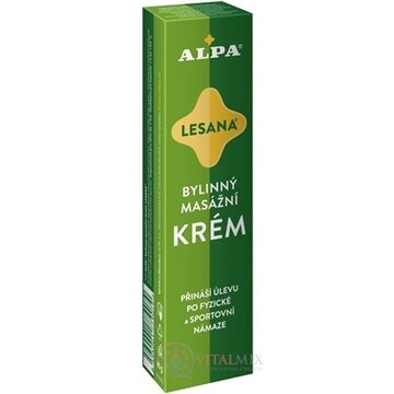 ALPA KRÉM LESANA bylinný masážny 1x40 g obrázok