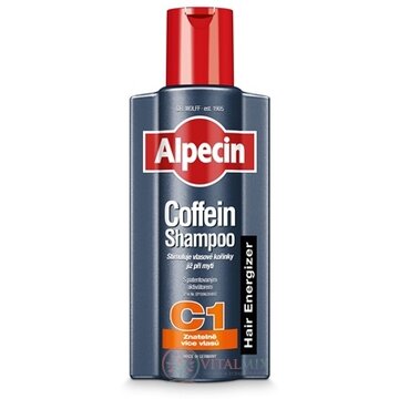 ALPECIN Energizer Coffein Shampoo C1 kofeínový šampón proti vypadávaniu vlasov 1x375 ml obrázok