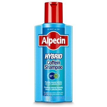 ALPECIN HYBRID Coffein Shampoo kofeínový šampón pre suchú, svrbivú pokožku hlavy 1x375 ml obrázok