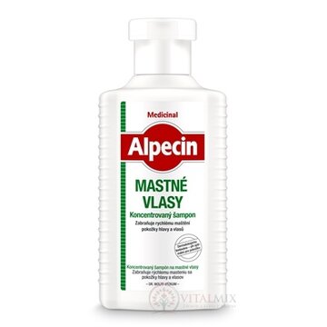 ALPECIN Medicinal MASTNÉ VLASY koncentrovaný šampón 1x200 ml obrázok