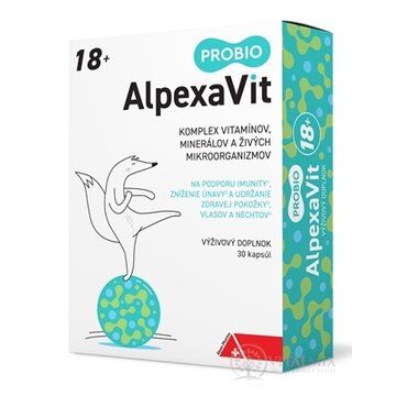 AlpexaVit PROBIO 18+ cps (inov.2023) 1x30 ks obrázok