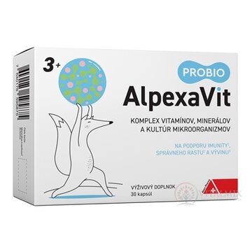 AlpexaVit PROBIO 3+ cps 1x30 ks obrázok