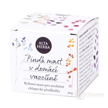 ALTA HERBA Pinďa masť v domácej vazelíne 1x50 g obrázok