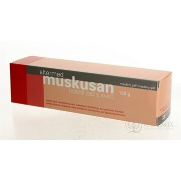 altermed muskusan masážny gél 1x120 g obrázok