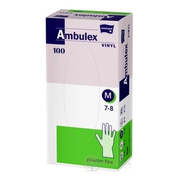 Ambulex rukavice VINYL veľ. M, nesterilné, nepúdrované 1x100 ks obrázok