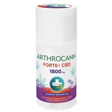 Annabis ARTHROCANN Forte+ CBD 1800 mg gél konopný masážny (inov. 2026) 1x90 ml obrázok