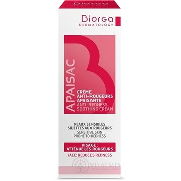 Apaisac BIORGA Upokojujúci krém proti začervenaniu červená rada (Anti-Redness Soothing Cream) 1x40 ml obrázok