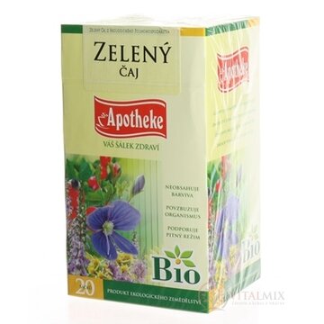 APOTHEKE BIO SELECTION ZELENÝ ČAJ 20x1,5 g (30 g) obrázok