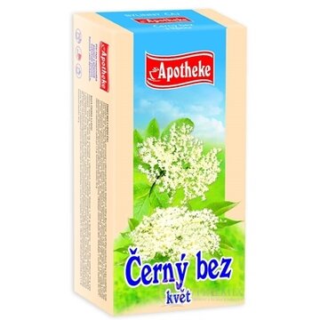 APOTHEKE ČAJ BAZA ČIERNA KVET 20x1,5 g (30 g) obrázok