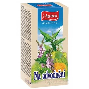 APOTHEKE ČAJ NA ODVODNENIE bylinná zmes v nálevových vreckách 20x1,5 g (30 g) obrázok