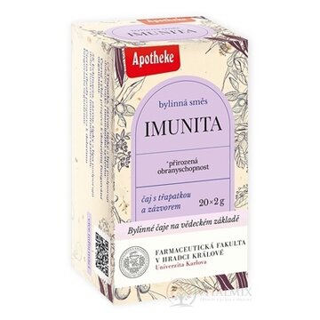 APOTHEKE FARMA IMUNITA bylinná zmes, čaj v nálevových vreckách 20x2 g (40 g) obrázok