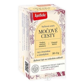 APOTHEKE FARMA MOČOVÉ CESTY bylinná zmes, čaj v nálevových vreckách 20x2 g (40 g) obrázok