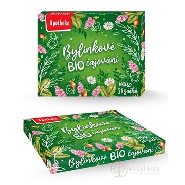 APOTHEKE KOLEKCIA Bylinkové čajovanie BIO ovocné a bylinné čaje (6 druhov) v nálevových vreckách 1x30 ks obrázok