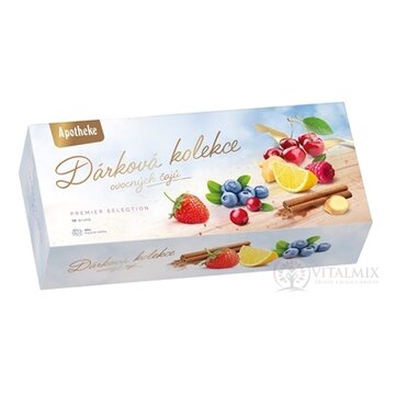 APOTHEKE KOLEKCIA Darčeková - prémiové čaje ovocné, bylinné a pravé čaje (10 druhov) v nálevových vreckách 1x90 ks obrázok