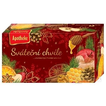 APOTHEKE KOLEKCIA Sviatočné chvíle ovocné čaje v nálevových vreckách 96x2 g (192 g) obrázok