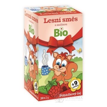 APOTHEKE ROZPRÁVKA Lesná zmes s malinou Bio ovocný čaj (od ukončeného 9. mesiaca) 20x2 g (40 g) obrázok