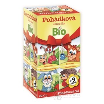 APOTHEKE ROZPRÁVKA Rozprávková záhradka Bio bylinný čaj (od ukončeného 9. mesiaca) 20x2 g (40 g) obrázok