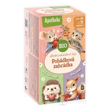 APOTHEKE Rozprávková záhradka BIO ovocné a bylinné čaje v nálevových vreckách (od ukončeného 9. mesiaca) 20x1,5 g (30 g) obrázok