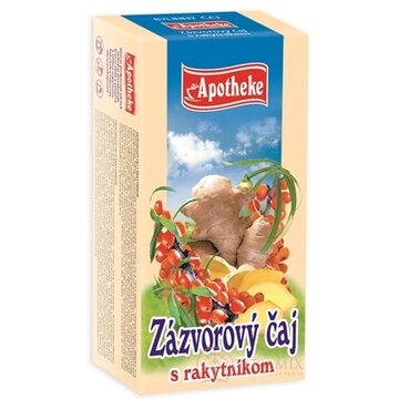APOTHEKE ZÁZVOROVÝ ČAJ S RAKYTNÍKOM 20x2 g (40 g) obrázok