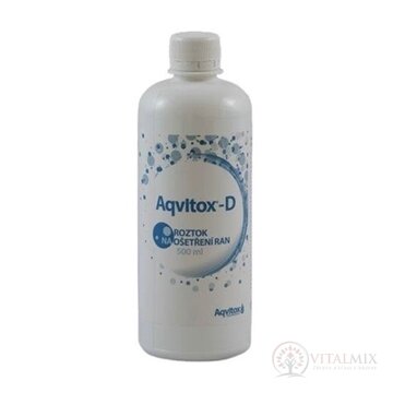 Aqvitox-D roztok na ošetrenie rán 1x500 ml obrázok