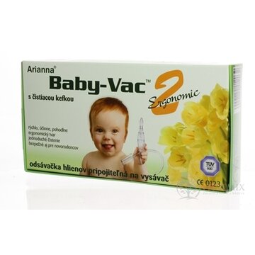 Arianna Baby-Vac 2 - Odsávačka hlienov na vysávač s čistiacou kefkou 1x1 ks obrázok