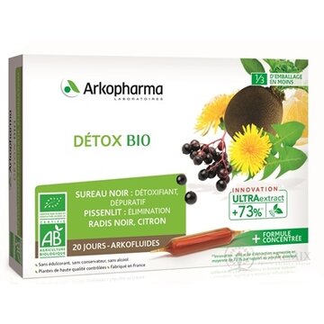 ARKOFLUIDS DETOX BIO 20x10 ml obrázok