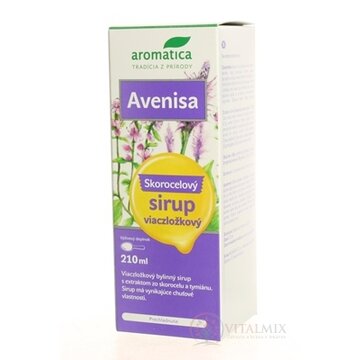 aromatica AVENISA Skorocelový sirup viaczložkový 1x210 ml obrázok