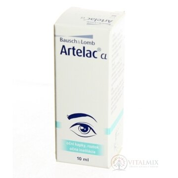 ARTELAC CL očný roztok, sterilizujúca  zvlhčujúca instilácia 1x10ml obrázok