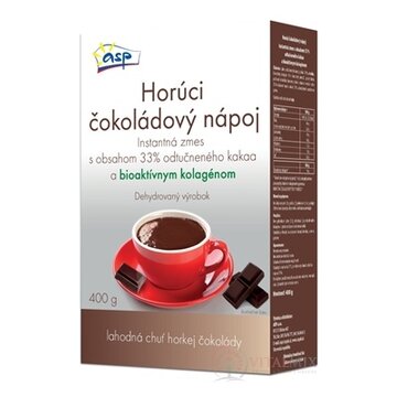asp Horúci ČOKOLÁDOVÝ NÁPOJ s bioaktívnym kolagénom, práškový 1x400 g obrázok