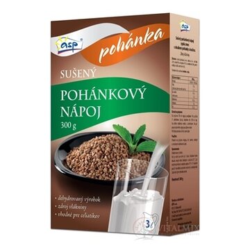 asp POHÁNKOVÝ NÁPOJ sušený, s inulínom, 1x300 g obrázok