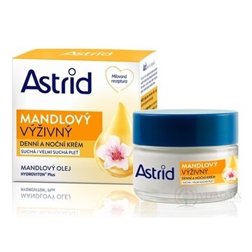 ASTRID MANDĽOVÝ VÝŽIVNÝ denný a nočný krém suchá a veľmi suchá pleť 1x50 ml obrázok