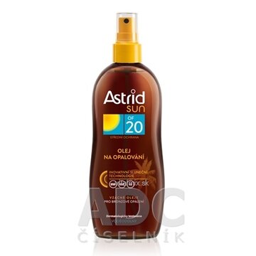 Astrid sun Olej na opaľovanie OF 20 sprej 1x200 ml obrázok