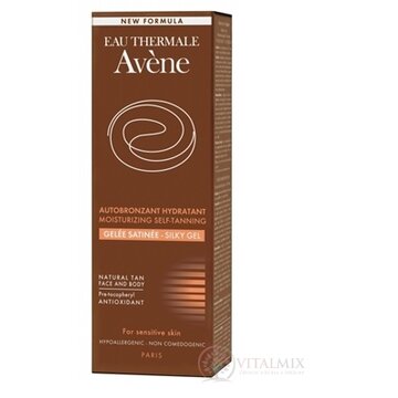 AVENE AUTOBRONZANT HYDRATANT hydratačné samoopaľovacie mlieko-zamatový gél (inovácia 2016) 1x100 ml obrázok