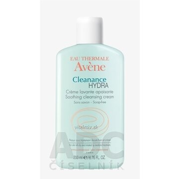 AVENE CLEANANCE HYDRA (CREME LAVANTE APAISANTE) upokojujúci umývací krém 1x200 ml obrázok