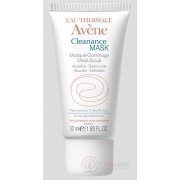 AVENE CLEANANCE MASK (MASQUE - GOMMAGE) exfoliačná maska - peeling 1x50 ml obrázok