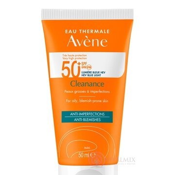 AVENE CLEANANCE SPF50+ ANTI-BLEMISHES slnečná ochrana, citlivá pokožka so sklonom k akné 1x50 ml obrázok