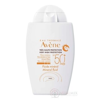 AVENE FLUIDE MINÉRAL SPF50+ minerálny fluid (veľmi vysoká ochrana) 1x40 ml obrázok