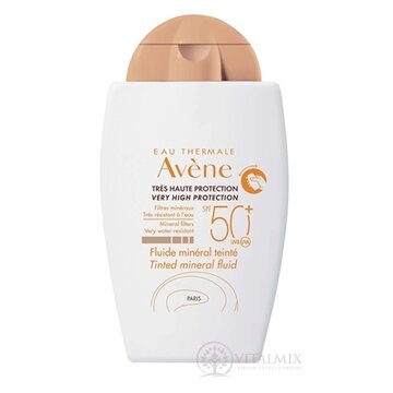 AVENE FLUIDE MINÉRAL TEINTÉ SPF50+ tónovací minerálny fluid (veľmi vysoká ochrana) 1x40 ml obrázok