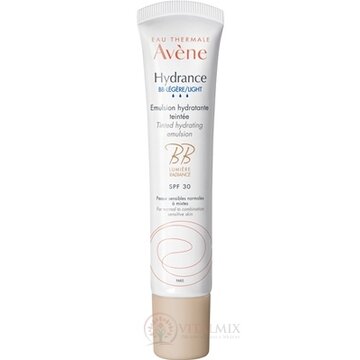 AVENE HYDRANCE BB LÉGÈRE EMULSION TEINTÈE hydratačná emulzia SPF 30, 1x40 ml obrázok