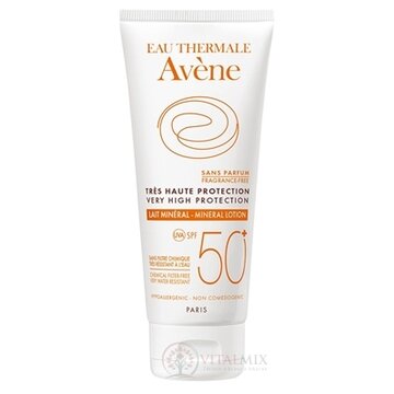 AVENE LAIT MINÉRAL SPF50+ minerálne mlieko (veľmi vysoká ochrana) 1x100 ml obrázok