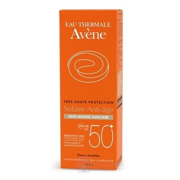 AVENE SOLAIRE ANTI-AGE SPF50+ slnečný anti-age (veľmi vysoká ochrana) 1x50 ml obrázok