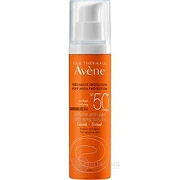 AVENE SOLAIRE ANTI-AGE TEINTE SPF50+ slnečný anti-age, tónovací, citlivá pleť 1x50 ml obrázok
