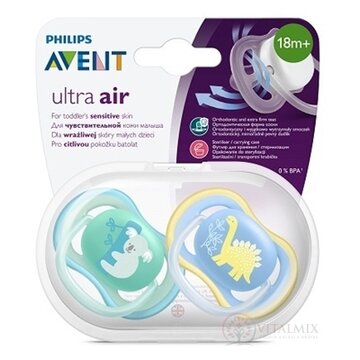 AVENT CUMLÍK 18+M Ultra air Koala, chlapec na utišovanie, silikón 1x2 ks obrázok