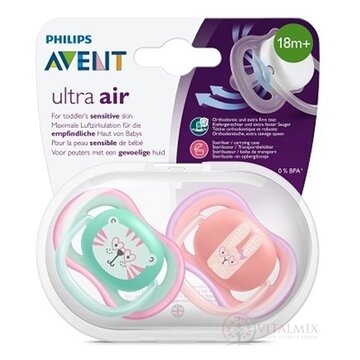 AVENT CUMLÍK 18+M Ultra air Tiger, dievča na utišovanie, silikón 1x2 ks obrázok