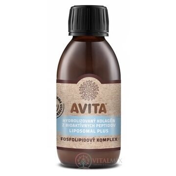 AVITA HYDROLIZOVANÝ KOLAGÉN LIPOSOMAL PLUS fosfolipidový komplex 1x250 ml obrázok