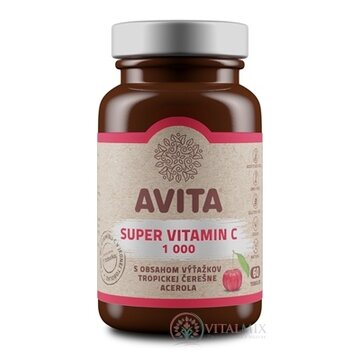 AVITA SUPER VITAMIN C 1000 mg cps (s výťažkom aceroly) 1x60 ks obrázok